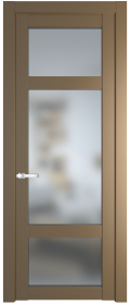   	Profil Doors 1.3.2 PD со стеклом перламутр золото